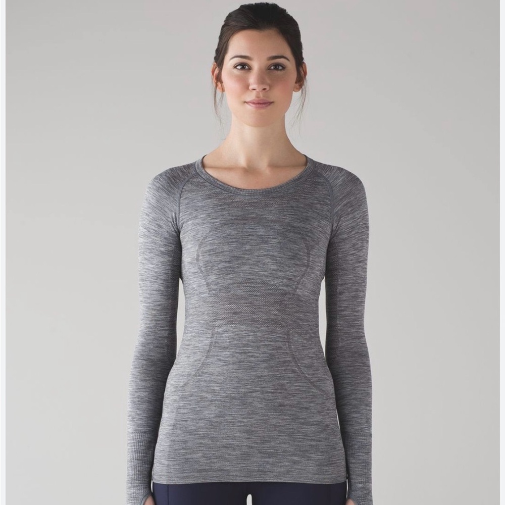 LuluLemon Swiftly Tech Long Sleeve Slate 6